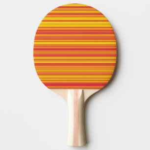 Pala De Ping Pong Paleta de Ping Pong con Rayas Naranjas Rojas Amari