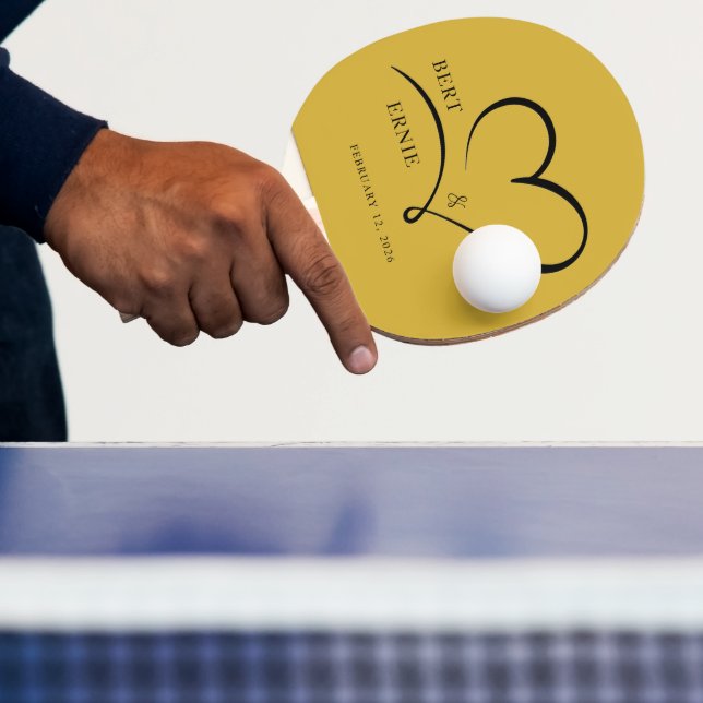 Pala De Ping Pong Paleta de Ping Pong con Texto Personalizado Favor  (in situ)