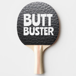 PALA DE PING PONG PALETA DE PING PONG DE ASPECTO DE CUERO DIVERTIDA