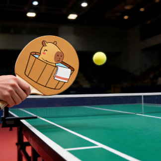 Pala De Ping Pong Paleta de Ping Pong de Carpincho | Tema de Animal