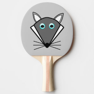 Pala De Ping Pong Paleta de Ping Pong de Lobo de Halloween Adorable