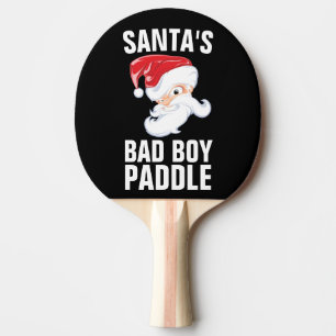 PALA DE PING PONG PALETA DE PING PONG DE NAVIDAD DEL MALO DE PAPÁ NO