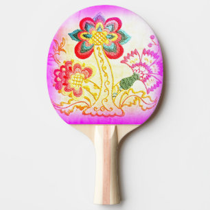Pala De Ping Pong paleta de ping pong de palma rosa