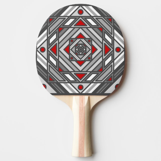 Pala De Ping Pong Paleta de Ping Pong de Visión de Túnel (Anverso)