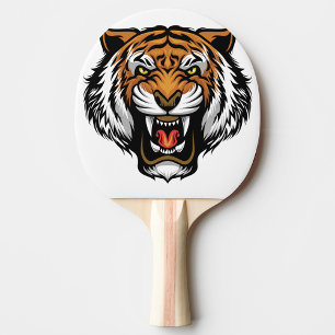 Pala De Ping Pong Paleta de Ping Pong del Tigre Enojado