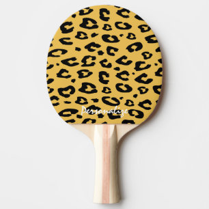 Pala De Ping Pong Paleta de ping pong estampada de leopardo para ten