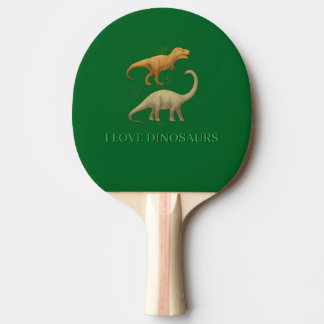 Pala De Ping Pong Paleta de Ping Pong - Me Encantan los Dinosaurios
