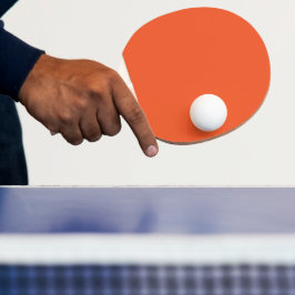 Pala De Ping Pong Paleta de Ping Pong Naranja Personalizada