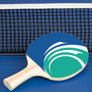 Pala De Ping Pong Paleta de ping pong patriótica con la bandera de O