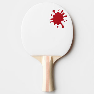 Pala De Ping Pong Paleta de Ping-Pong Personalizada Tomato Red Splas