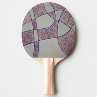 Pala De Ping Pong Paleta de Ping Pong Púrpura Abstracta