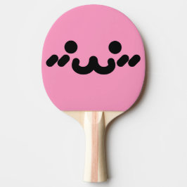 Pala De Ping Pong Paleta de Ping Pong Rosa Claro Cara Linda