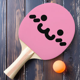 Pala De Ping Pong Paleta de Ping Pong Rosa Claro Cara Linda