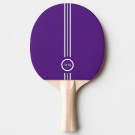 Pala De Ping Pong Paleta de Ping Pong Verde y Morado Bonita