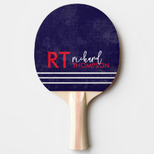 Pala De Ping Pong Paleta de tenis de mesa con el nombre del jugador