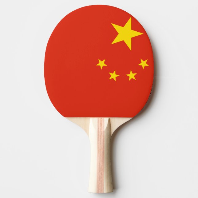 Pala De Ping Pong paleta del equipo del chino de los tenis de mesa (Anverso)
