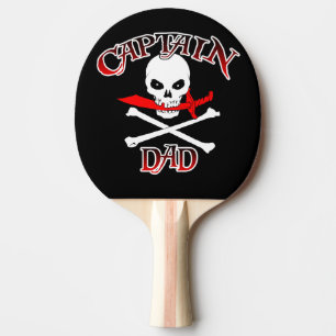 Pala De Ping Pong Paleta del ping-pong de capitán Dad