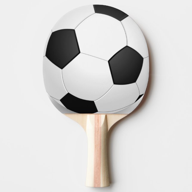 Pala De Ping Pong Paleta del ping-pong del balón de fútbol (Anverso)