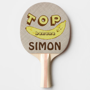 Pala De Ping Pong Paleta divertida de encargo del ping-pong del