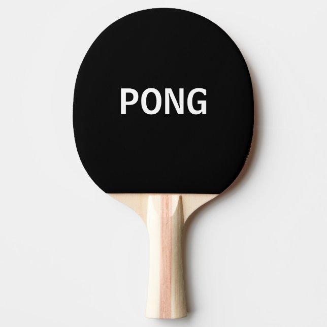 Pala De Ping Pong Paleta divertida del ping-pong (Anverso)