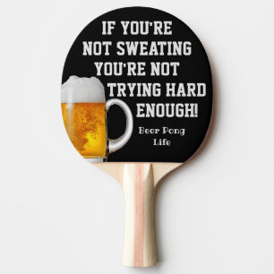 Pala De Ping Pong Paleta divertida del ping-pong de la cerveza de la