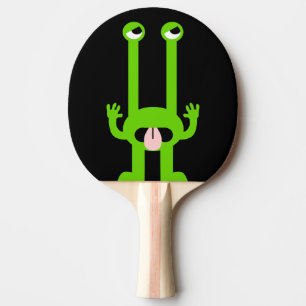 Pala De Ping Pong Paleta extranjera tonta del ping-pong
