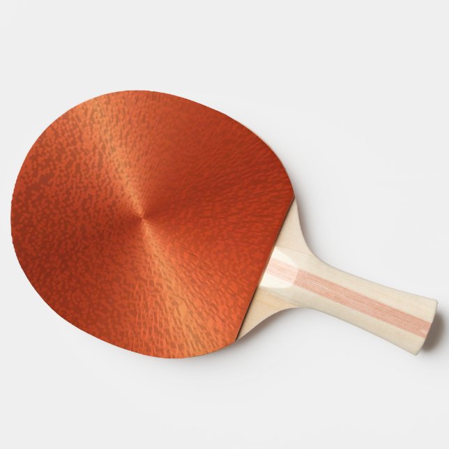 Pala De Ping Pong Paleta metálica roja del ping-pong (Lateral)