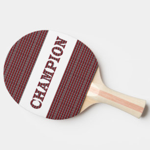 Pala De Ping Pong Paleta negra del Pin Pong de la parte posterior