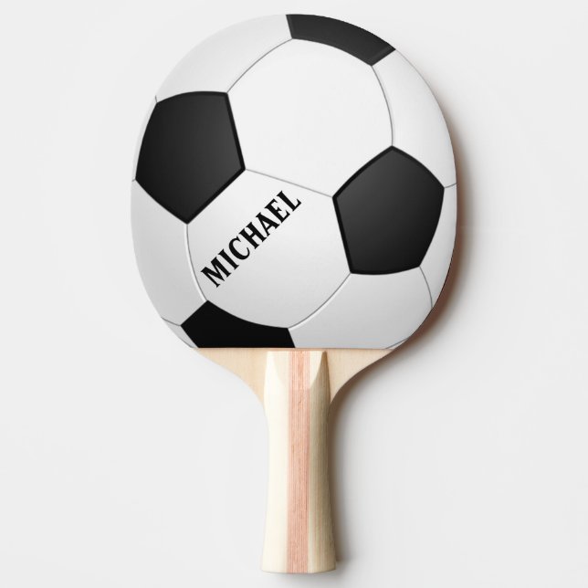 Pala De Ping Pong Paleta personalizada del ping-pong del fútbol del (Anverso)