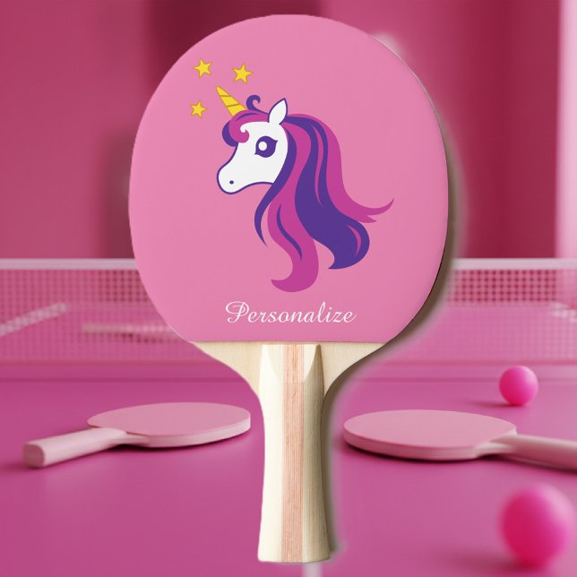 Pala De Ping Pong Paleta rosada linda del ping-pong de los tenis de (pink ping pong paddle)