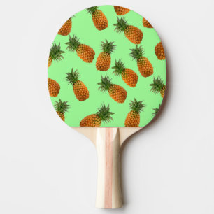 Pala De Ping Pong Paleta verde clara del ping-pong de la piña