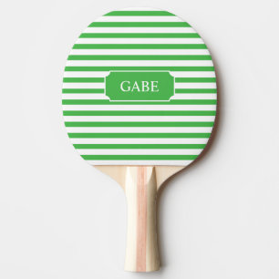 Pala De Ping Pong Paleta verde personalizada del ping-pong de la