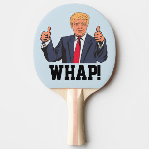 Pala De Ping Pong Paletas divertidas del ping-pong de Donald Trump