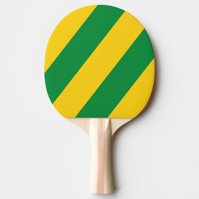 Pala De Ping Pong Palm Tropical Retro Tres Bandas Negrita (Anverso)