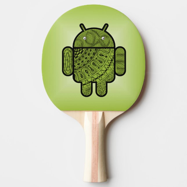 Pala De Ping Pong Pancho Doodle para Android™ (Anverso)