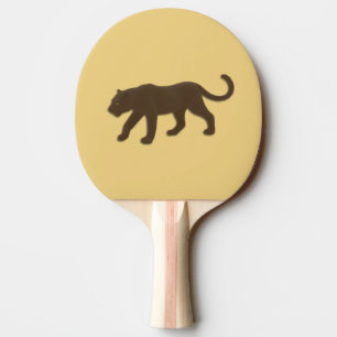 Pala De Ping Pong Pantera de Florida sobre oro