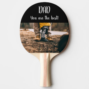 Pala De Ping Pong "Papá, eres el mejor" regalo de cumpleaños del D