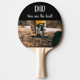 Pala De Ping Pong "Papá, eres el mejor" regalo de cumpleaños del Día