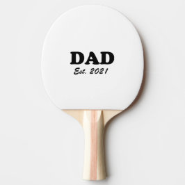 Pala De Ping Pong Papá personalizado fecha establecida Diversión per