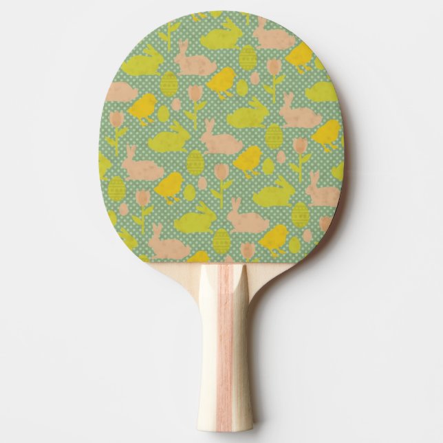 Pala De Ping Pong Papel pintado de Pascua (Anverso)