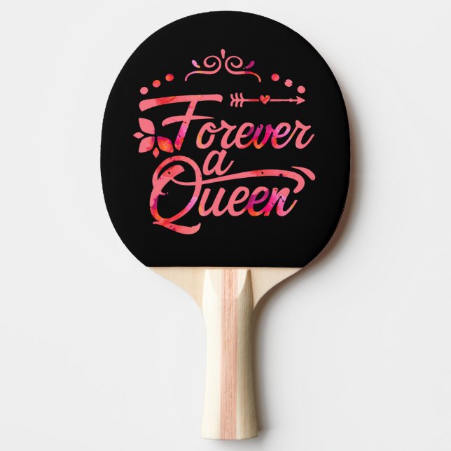 Pala De Ping Pong Para Siempre Una Bolsa De Regalo De Reina (Anverso)