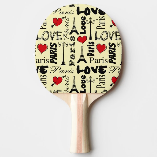 Pala De Ping Pong París (Anverso)