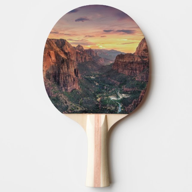 Pala De Ping Pong Parque nacional del barranco de Zion (Anverso)