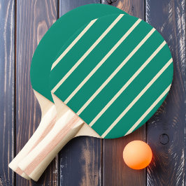 Pala De Ping Pong Parrillada de brisa de la playa Aqua y sólido