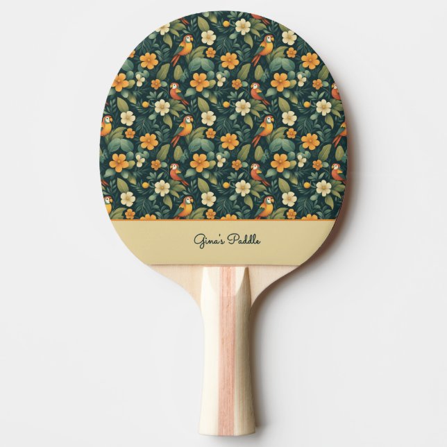 Pala De Ping Pong Parrot Jungle (Anverso)