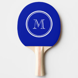 Pala De Ping Pong Parte alta azul del Zaffre coloreada