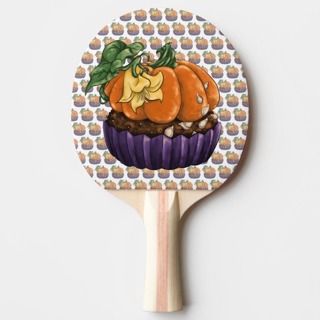 Pala De Ping Pong Pastel de calabaza (Anverso)