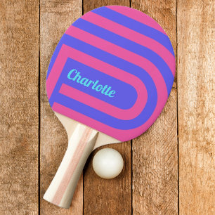 Pala De Ping Pong Pastel Maze Ping Pong Paddle