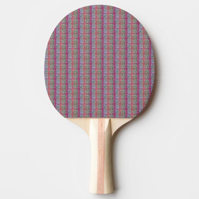 Pala De Ping Pong Pastel Resumen Arte (Anverso)