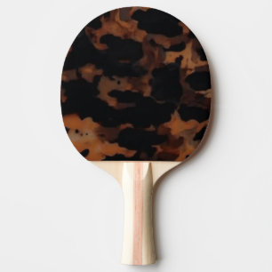 Pala De Ping Pong Patrón continuo de concha de tortuga, concha de to